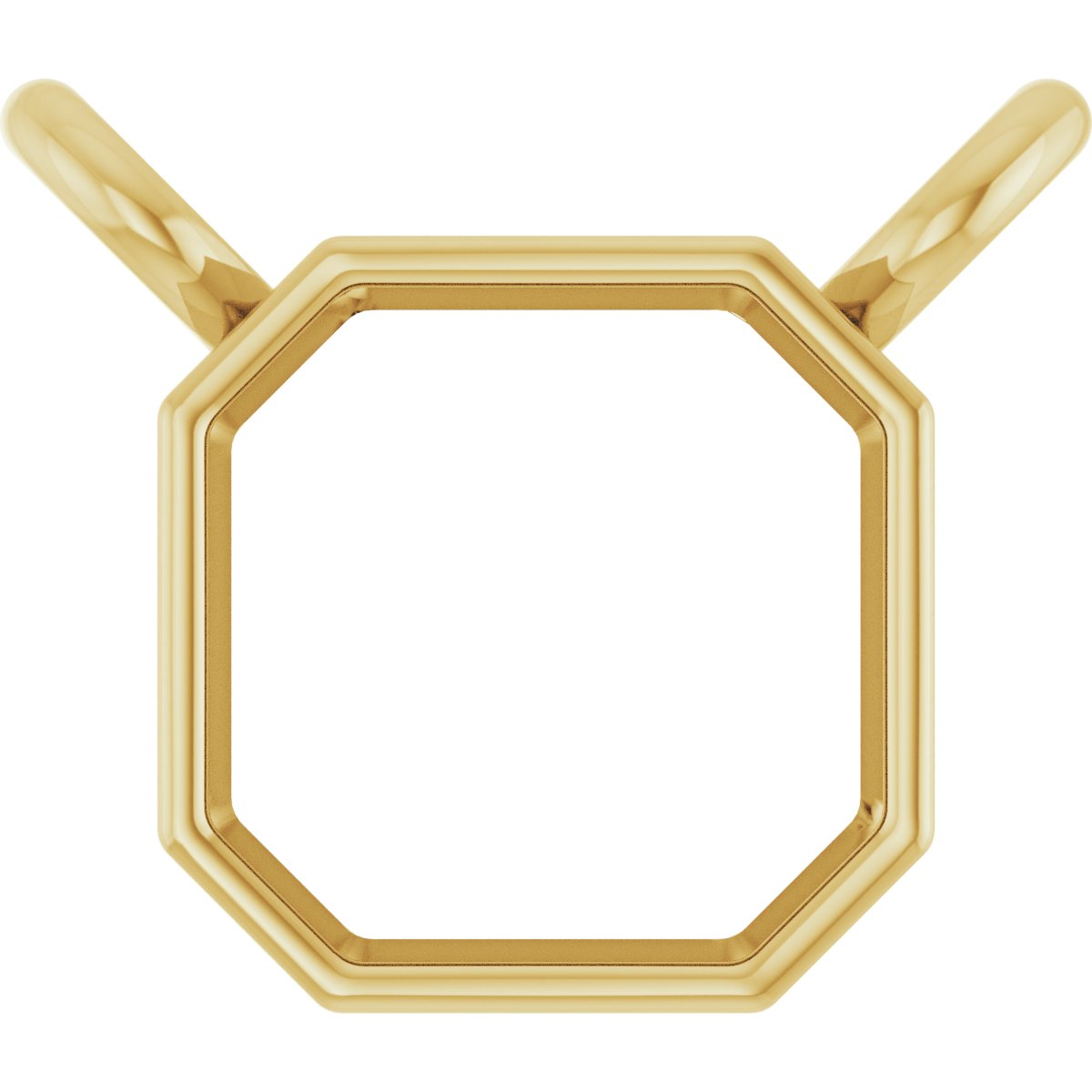 Bezel-Set Necklace Center
