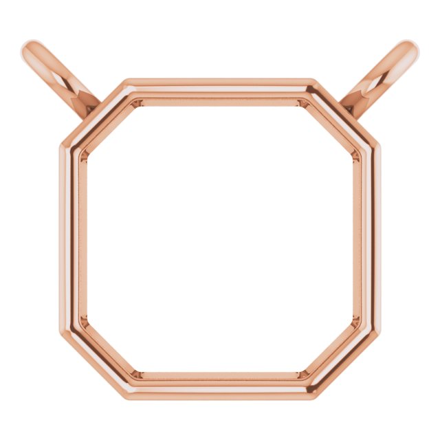 Bezel-Set Necklace Center
