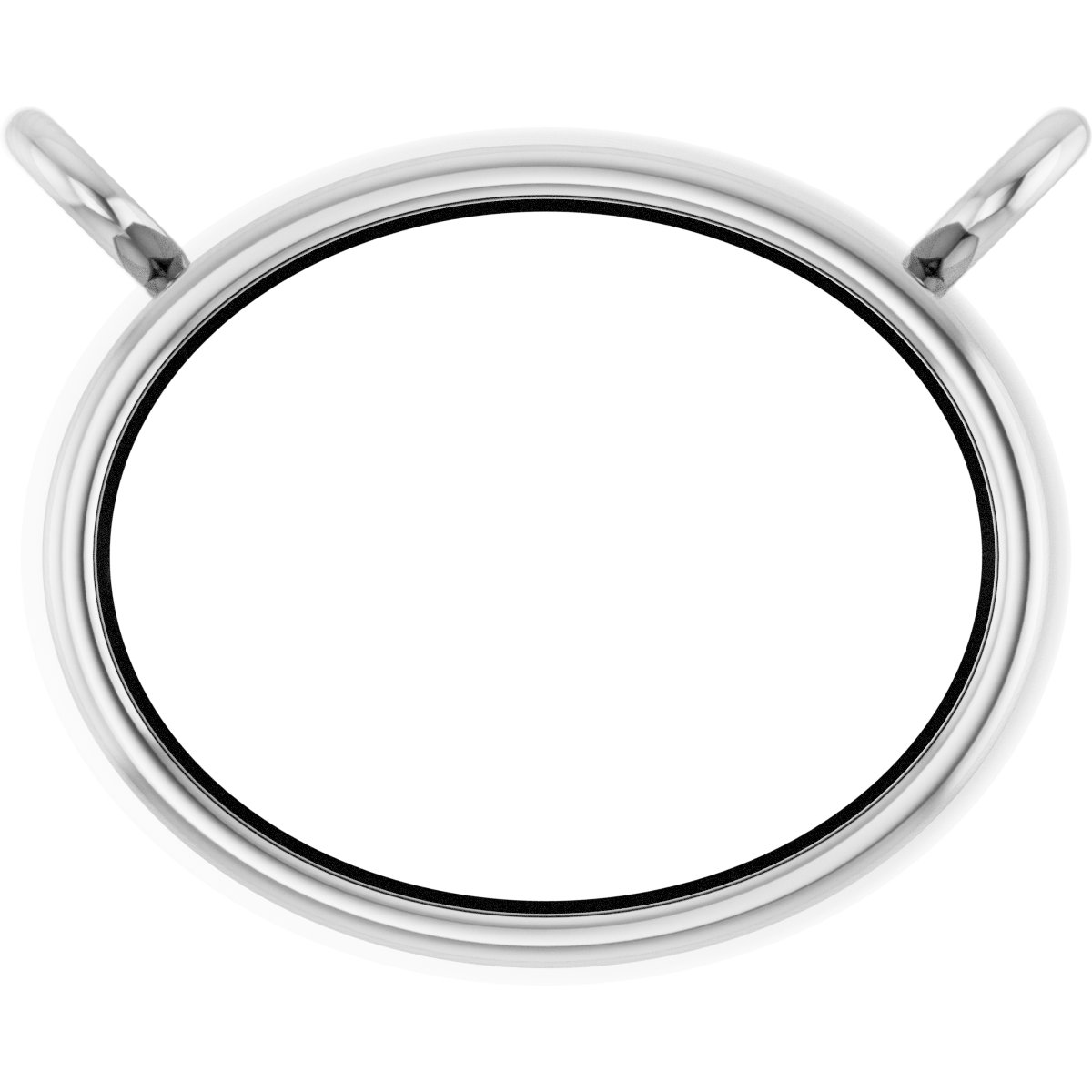 Bezel-Set Necklace Center