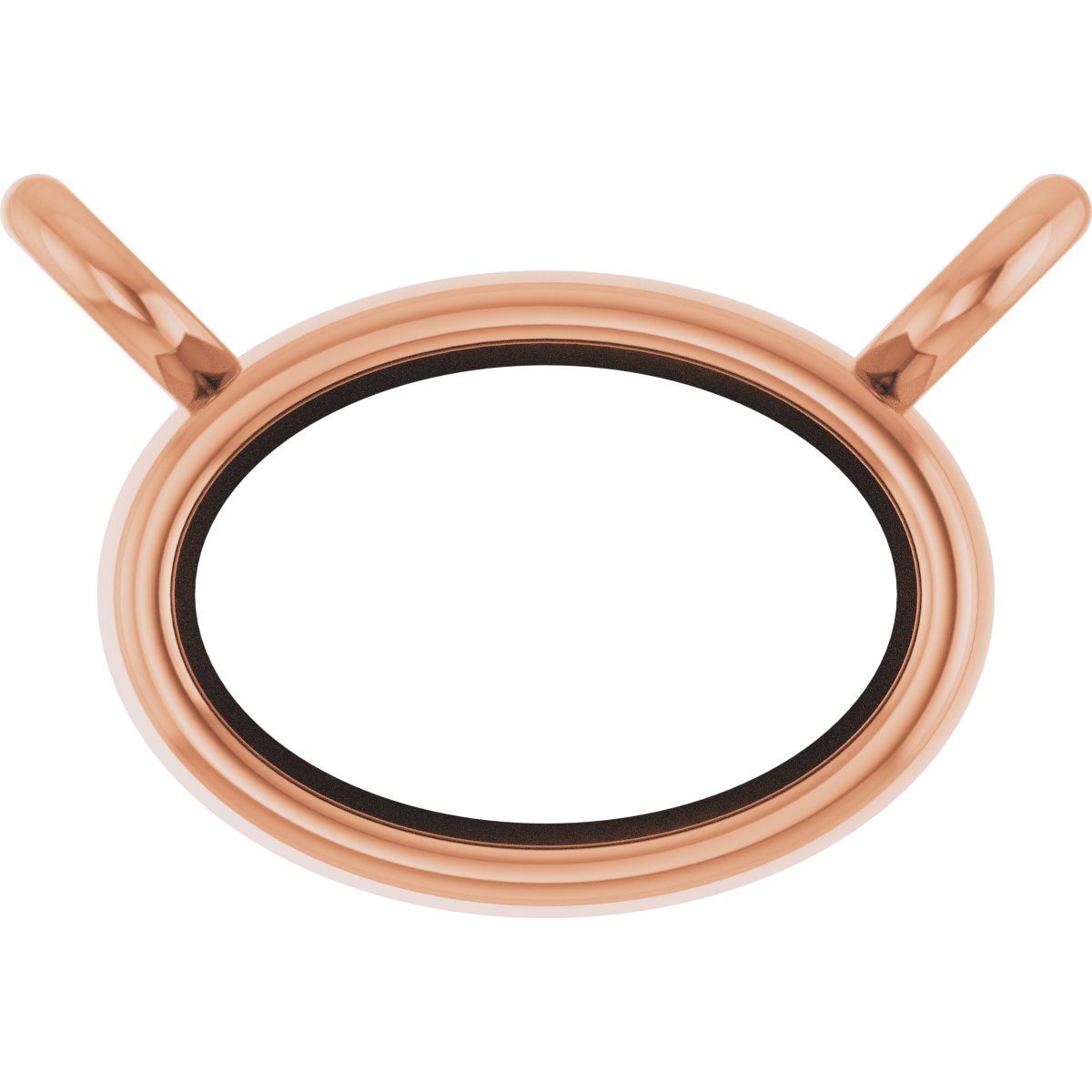 Bezel-Set Necklace Center