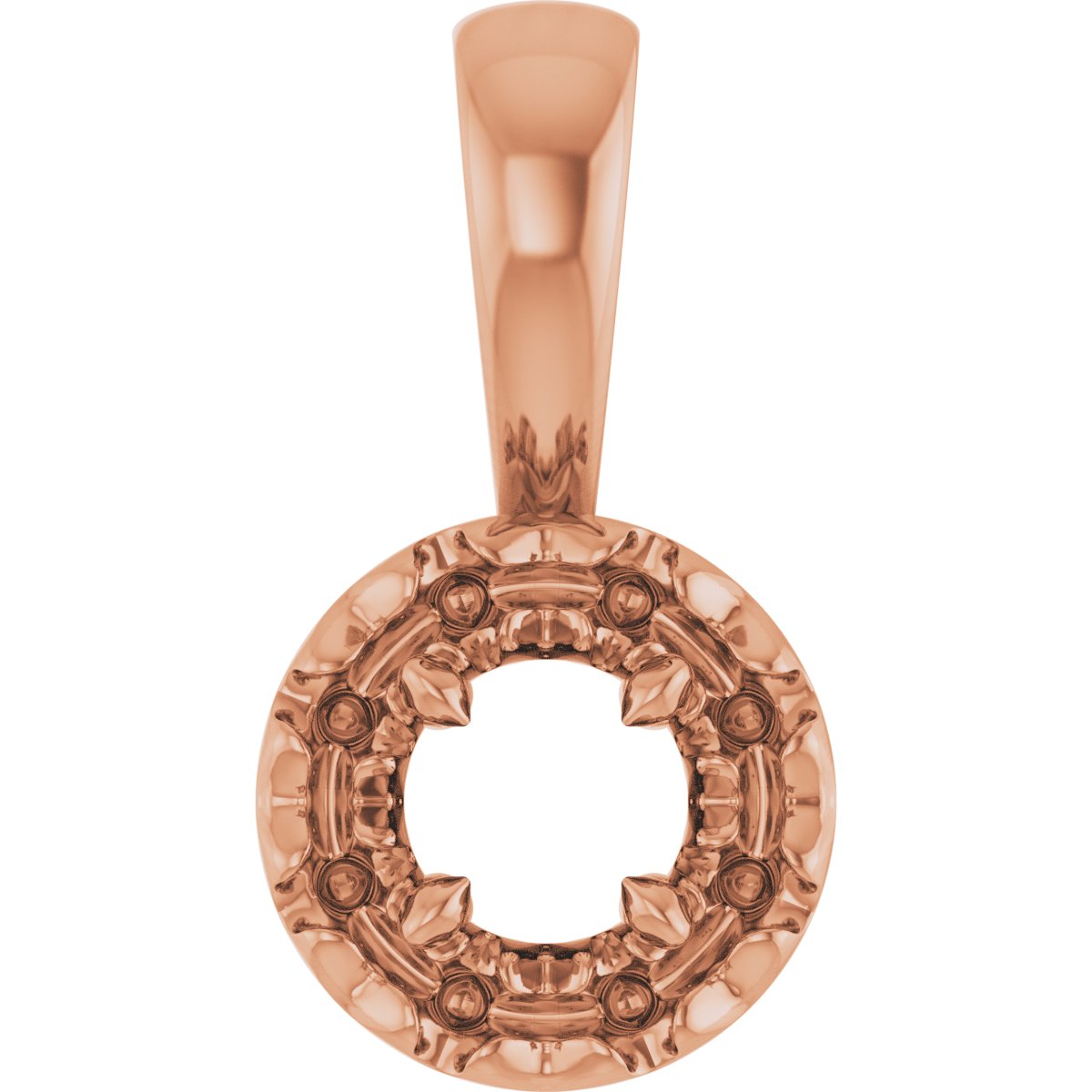 Halo-Style Necklace or Pendant