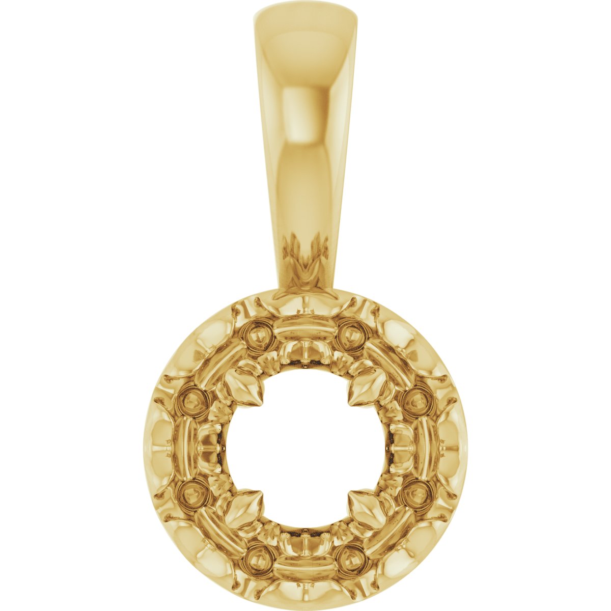 Halo-Style Necklace or Pendant
