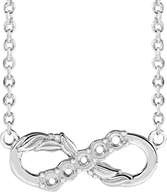 Family Infinity-Inspired Necklace or Center