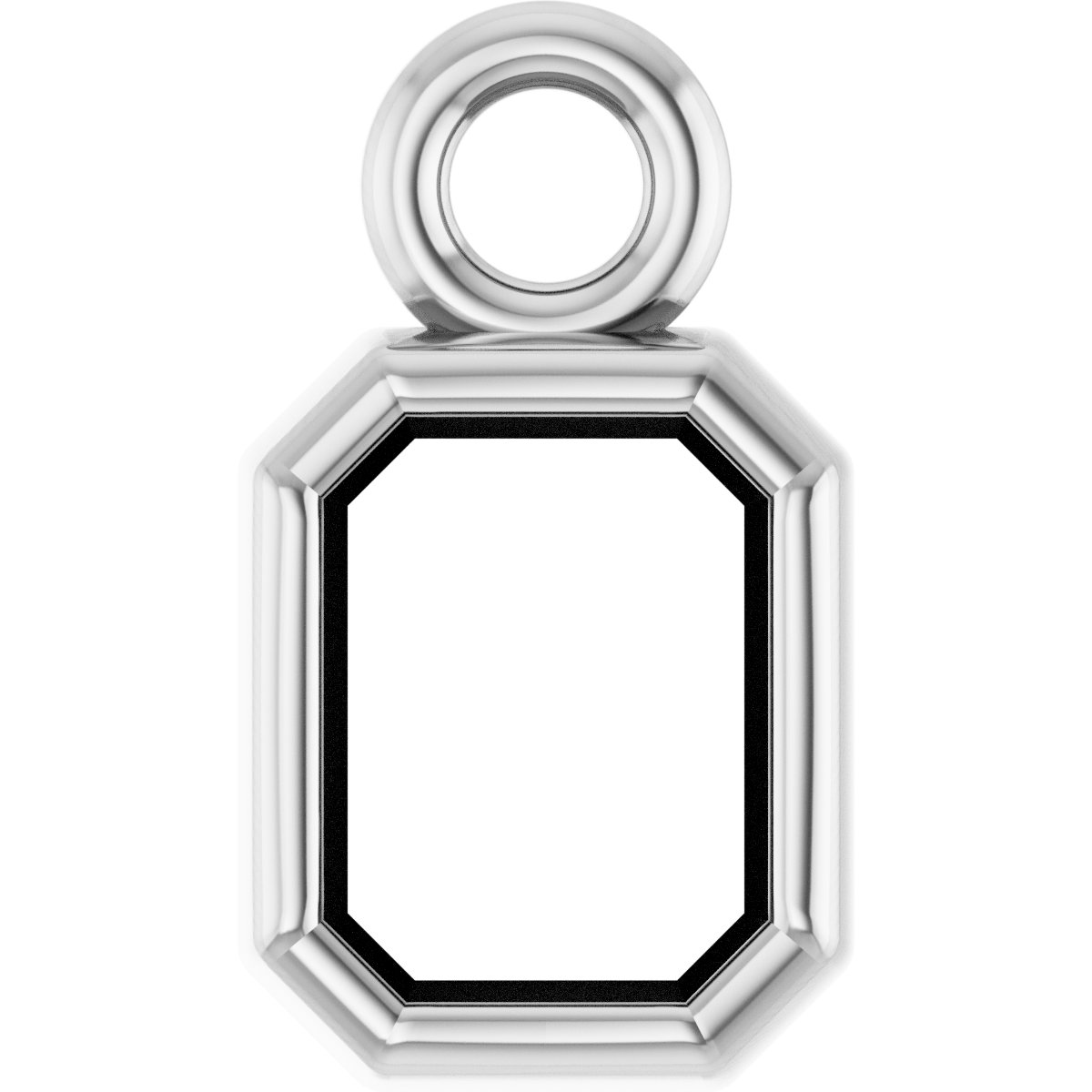 Bezel-Set Dangle
