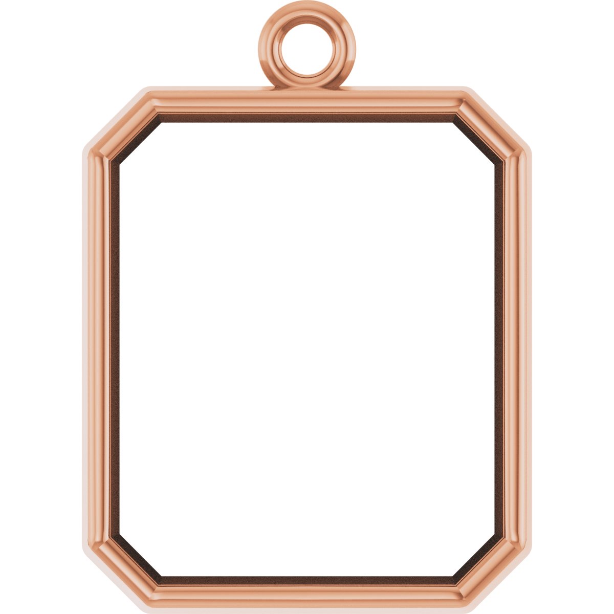 Bezel-Set Dangle
