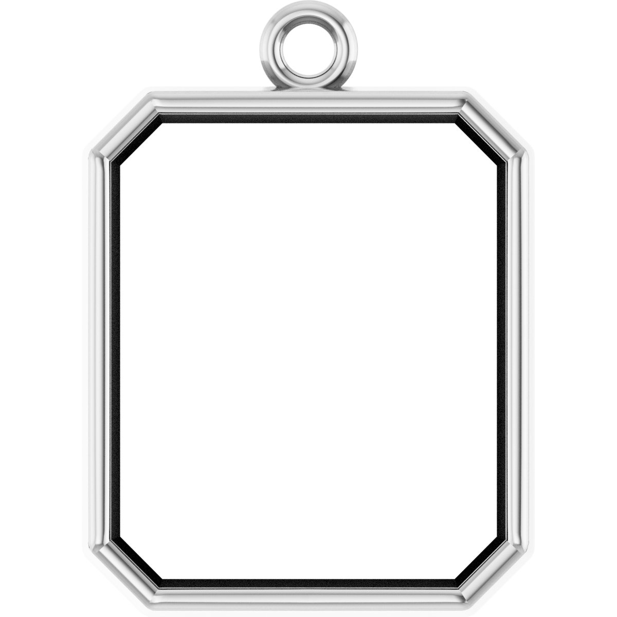 Bezel-Set Dangle