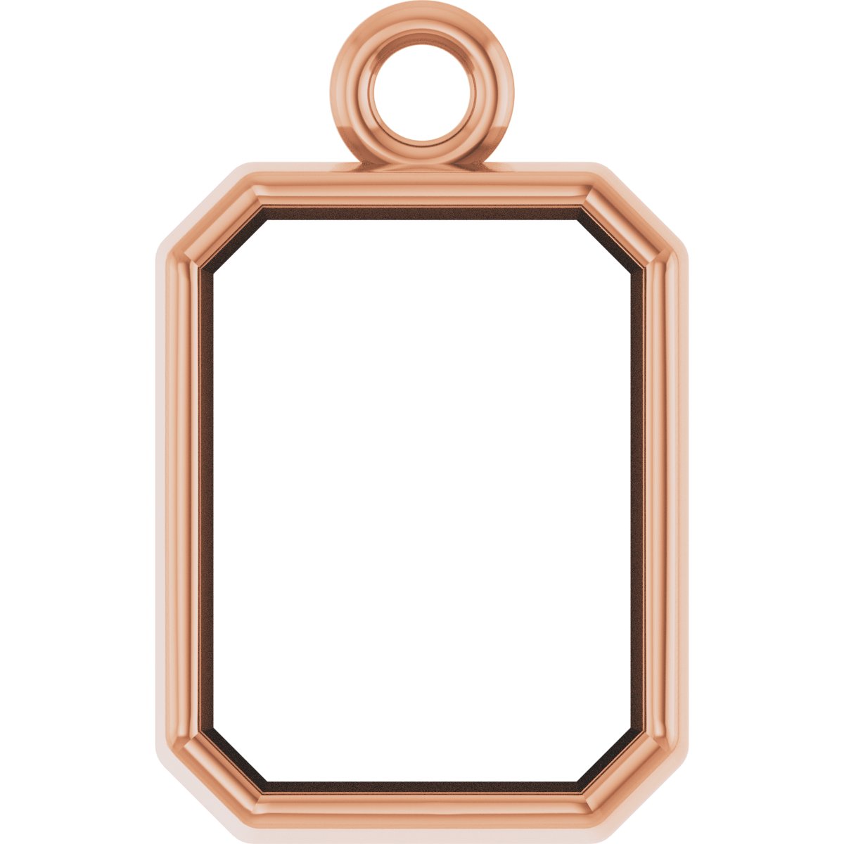 Bezel-Set Dangle