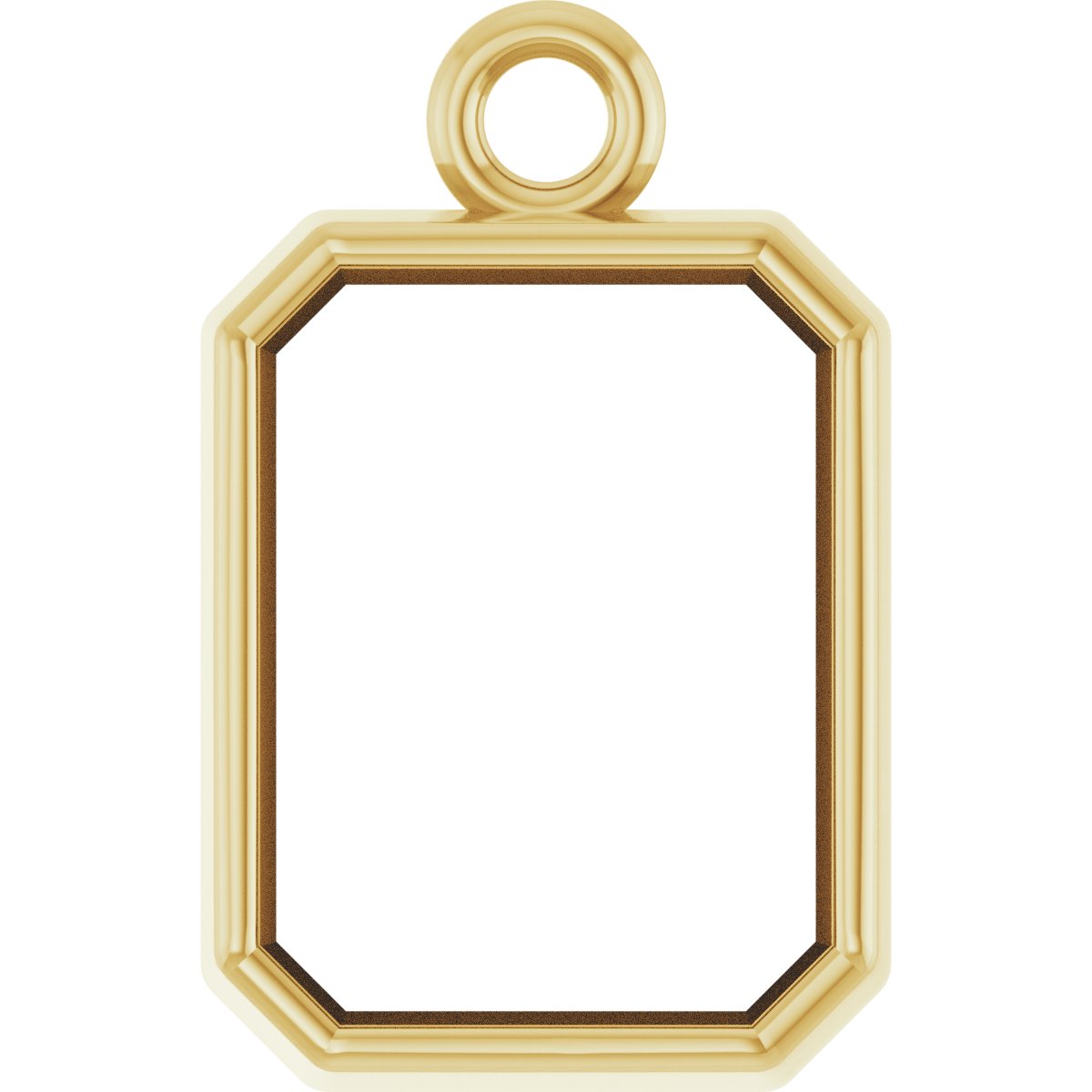 Bezel-Set Dangle