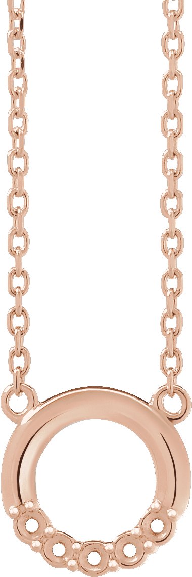 Family Circle Necklace or Center