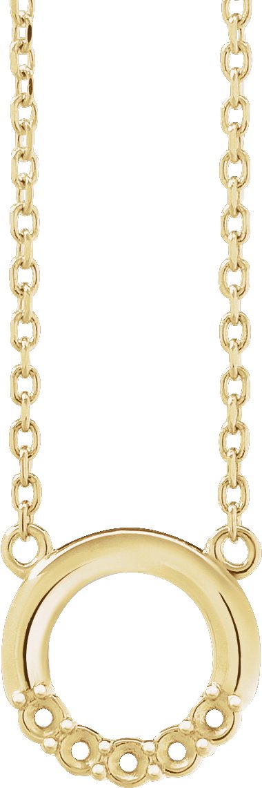 Family Circle Necklace or Center