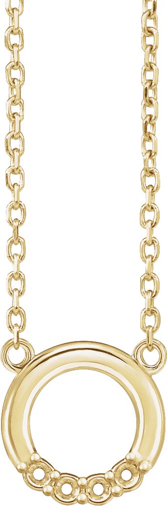 Family Circle Necklace or Center