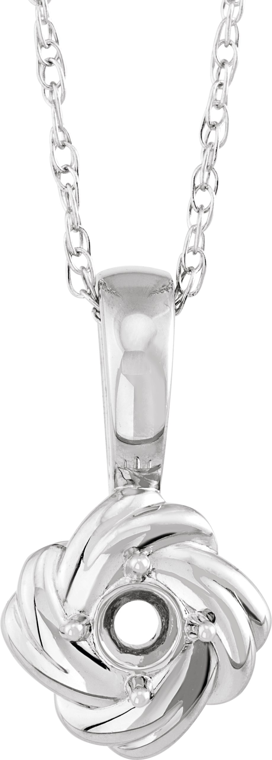 Knot Necklace or Pendant