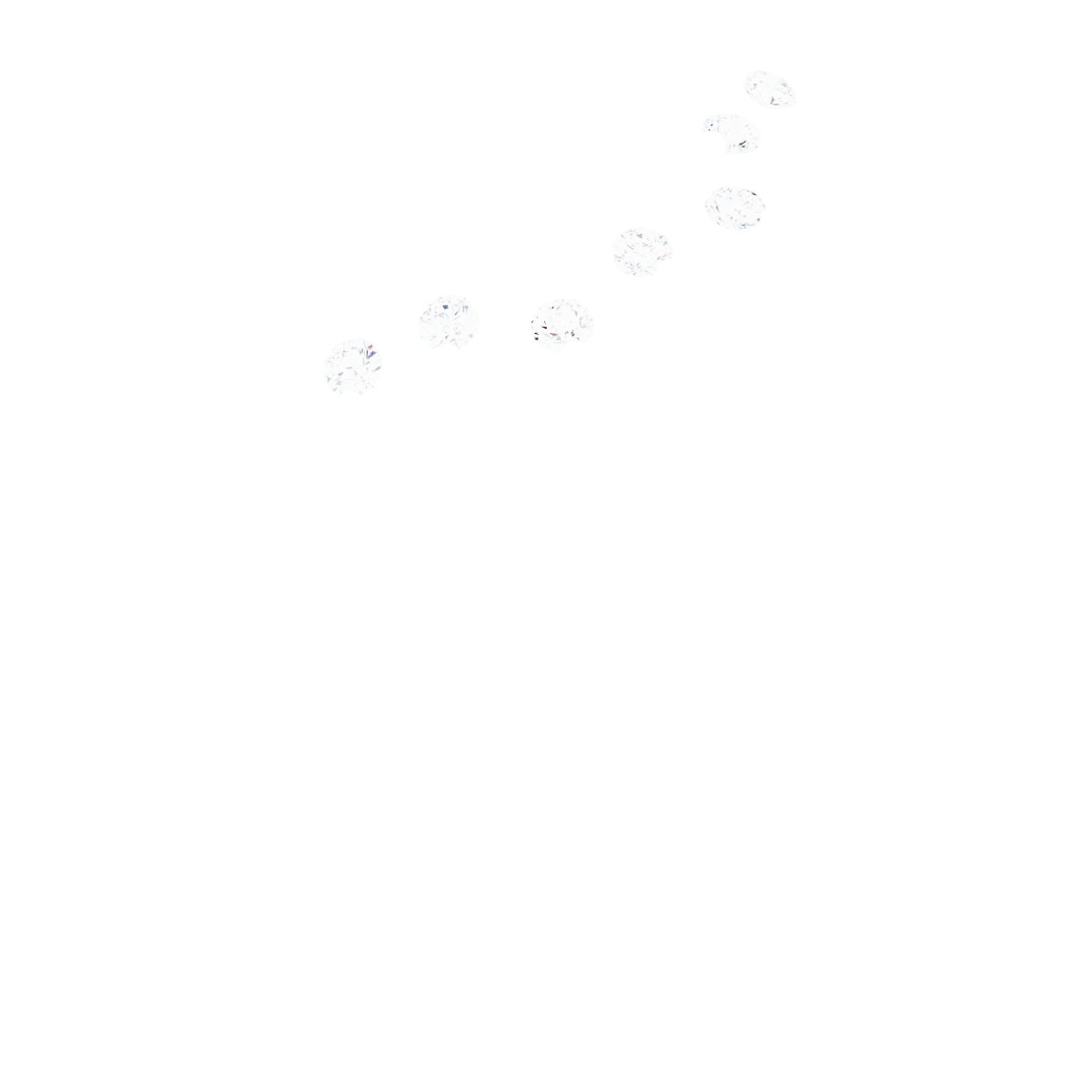 .03 CTW Natural Diamond Contour Band – Platinum