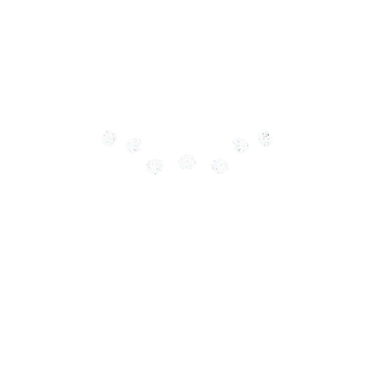 Alternative view of .03 CTW Natural Diamond Contour Band – Platinum