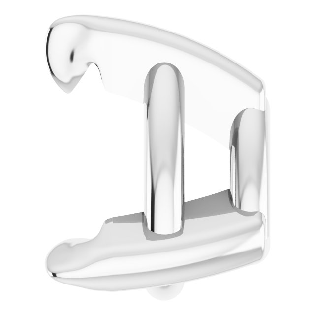 Pre-Notched Claw-Prong Earring Setting