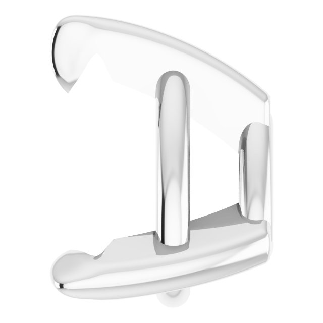 Pre-Notched Claw-Prong Earring Setting