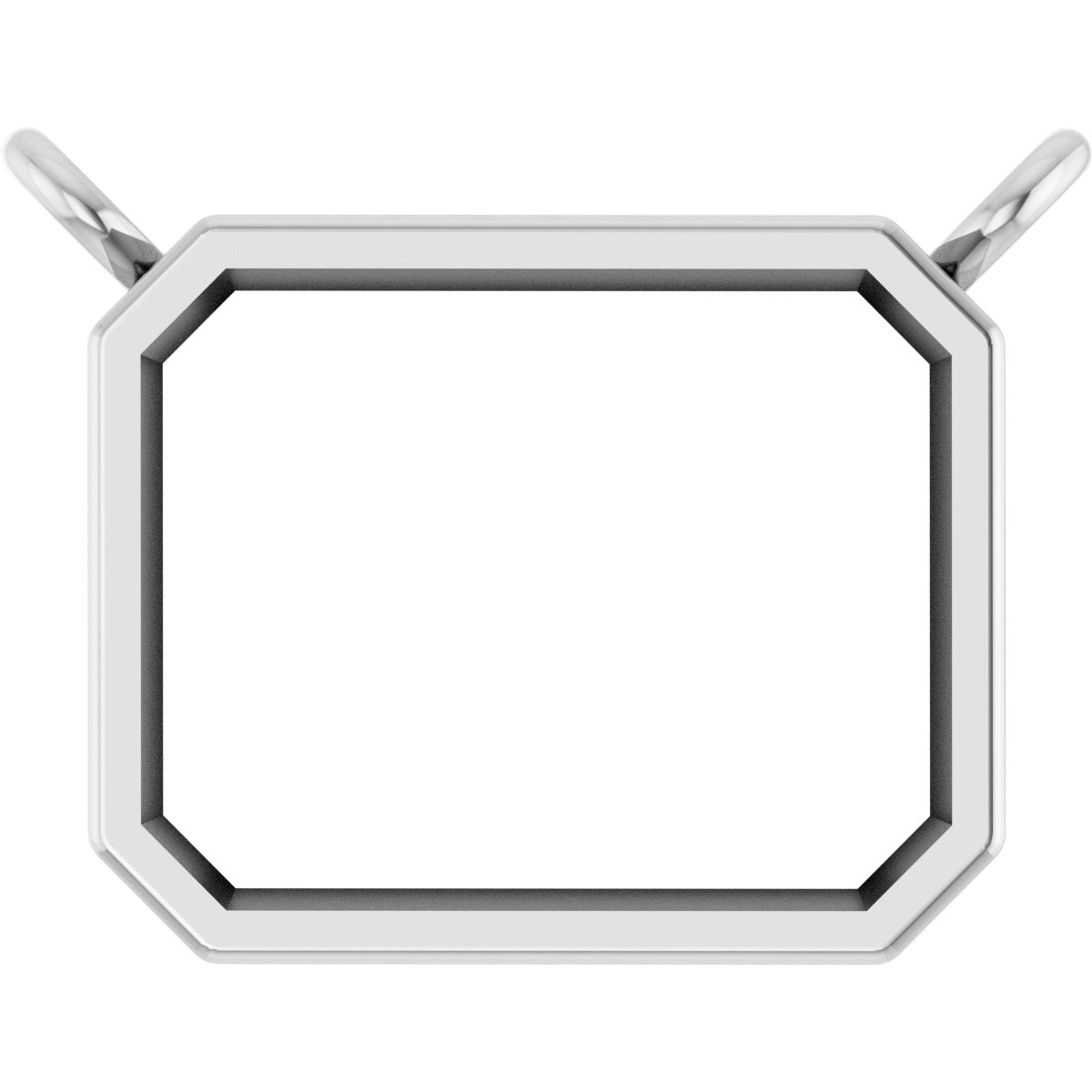 Bezel-Set Necklace Center