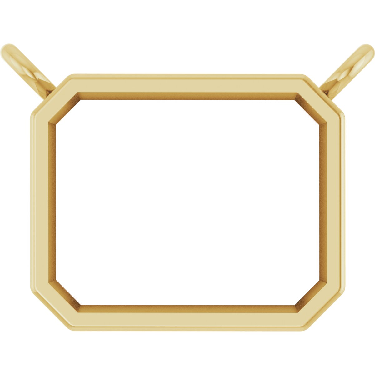 Bezel-Set Necklace Center