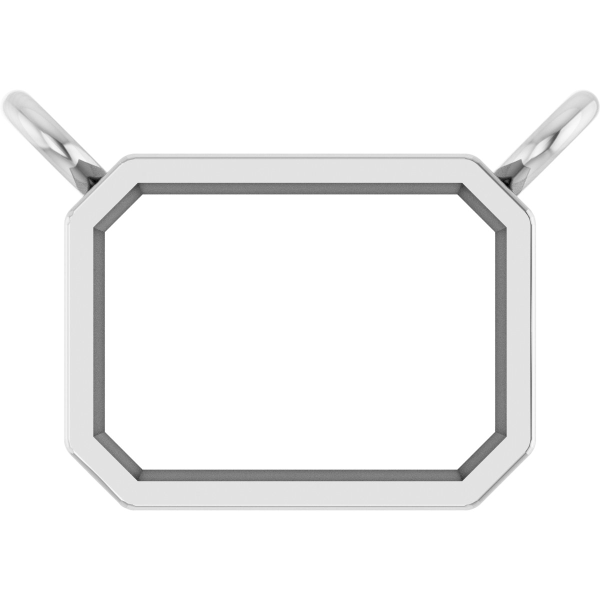 Bezel-Set Necklace Center