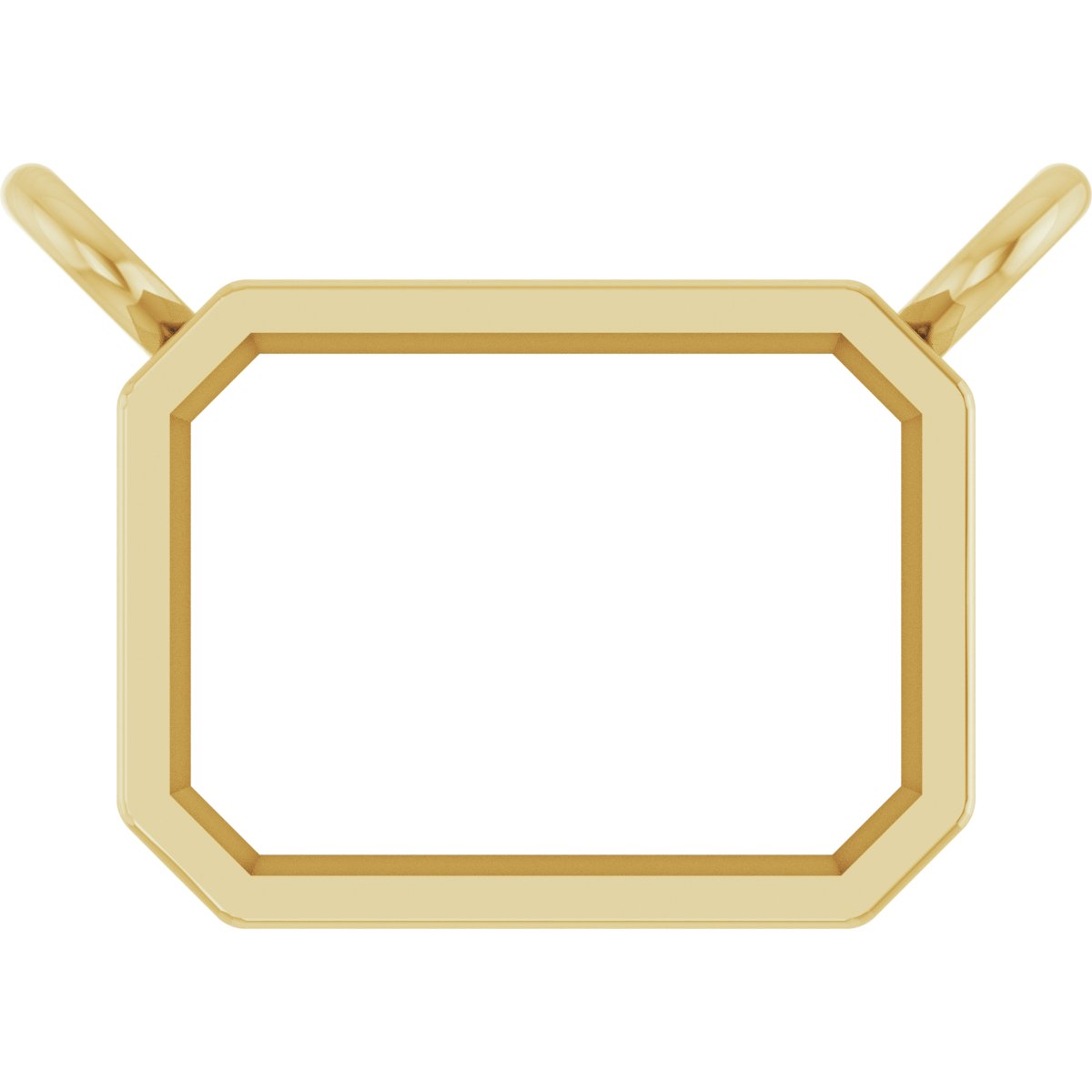 Bezel-Set Necklace Center
