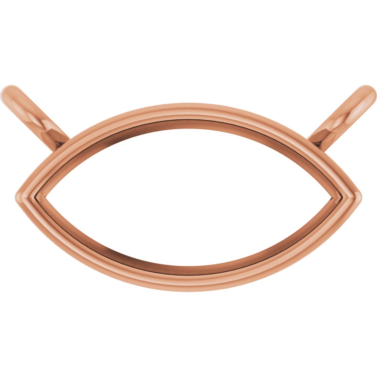 Bezel-Set Necklace Center