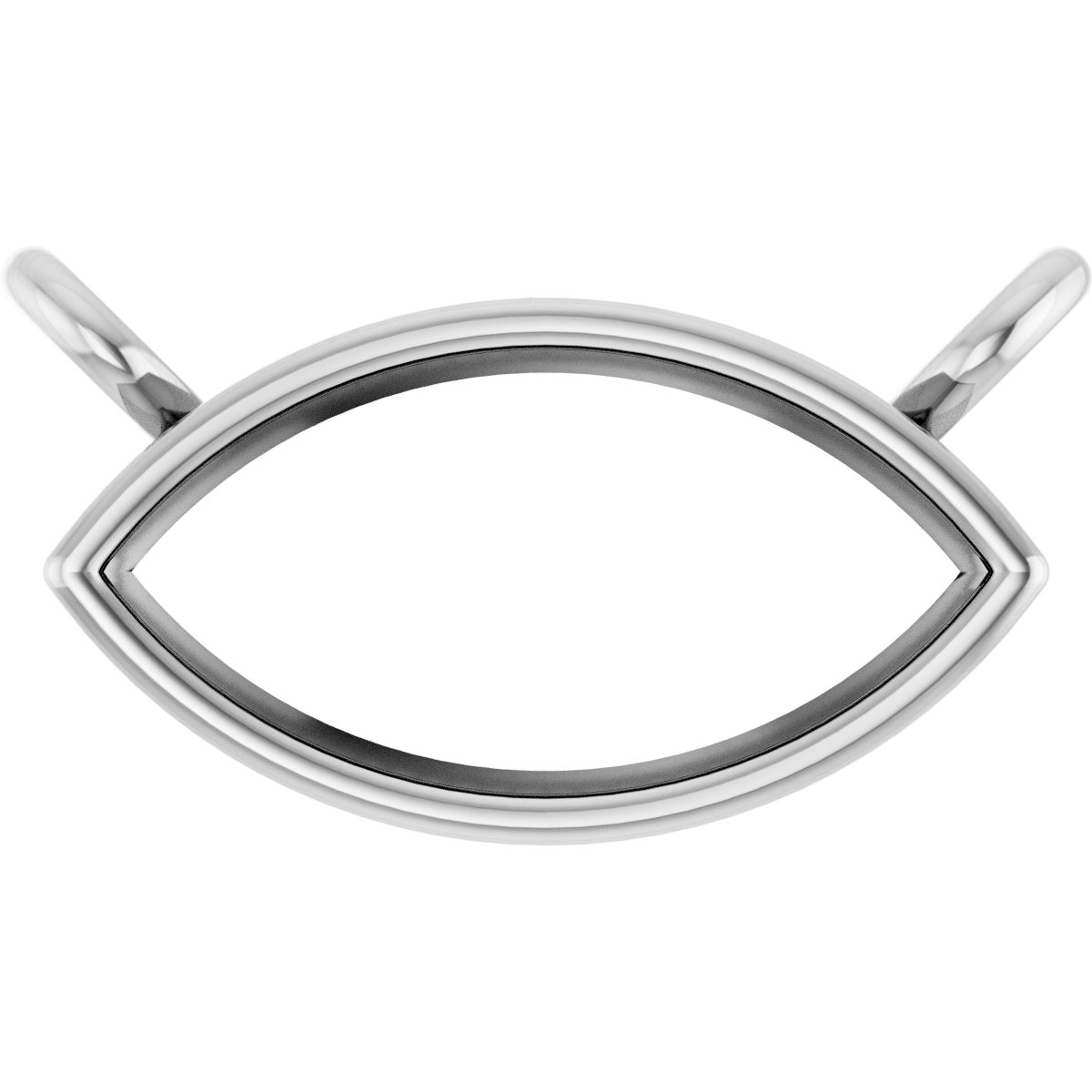 Bezel-Set Necklace Center