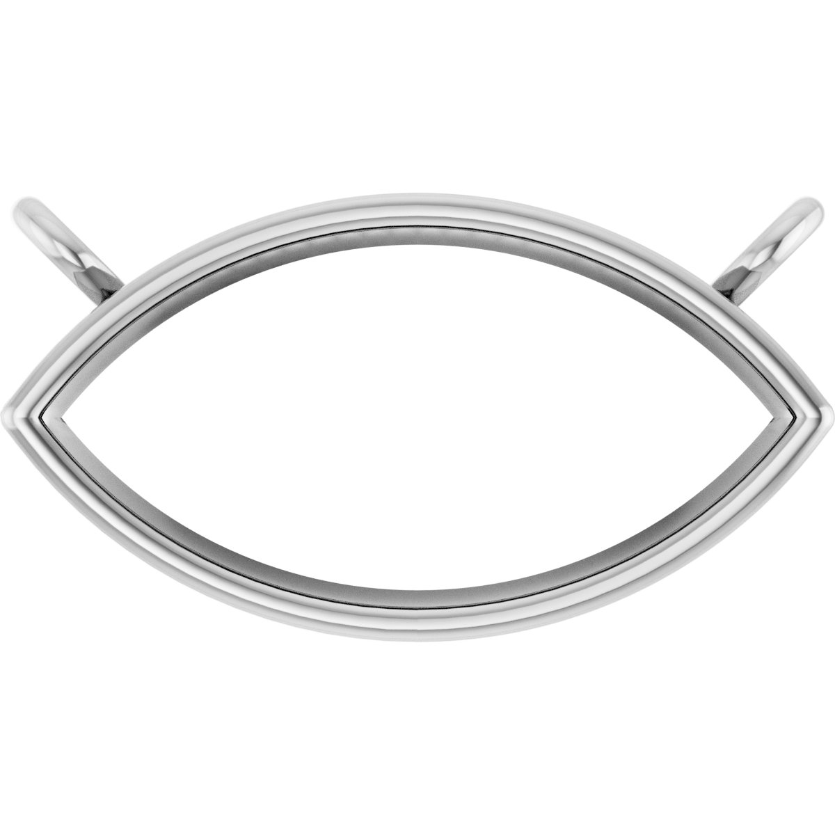 Bezel-Set Necklace Center