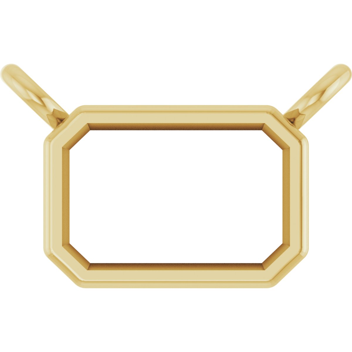 Bezel-Set Necklace Center