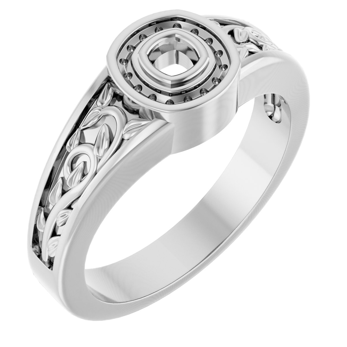 14k White Gold