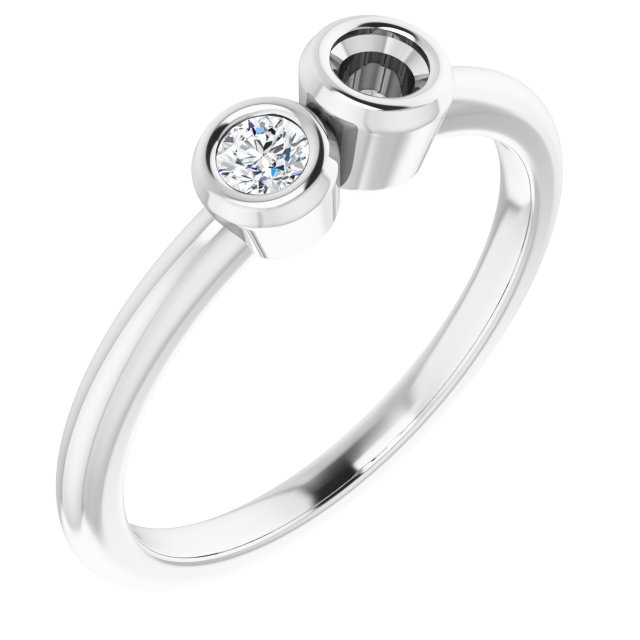 14k White Gold