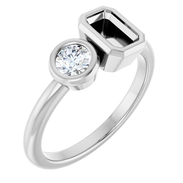14k White Gold