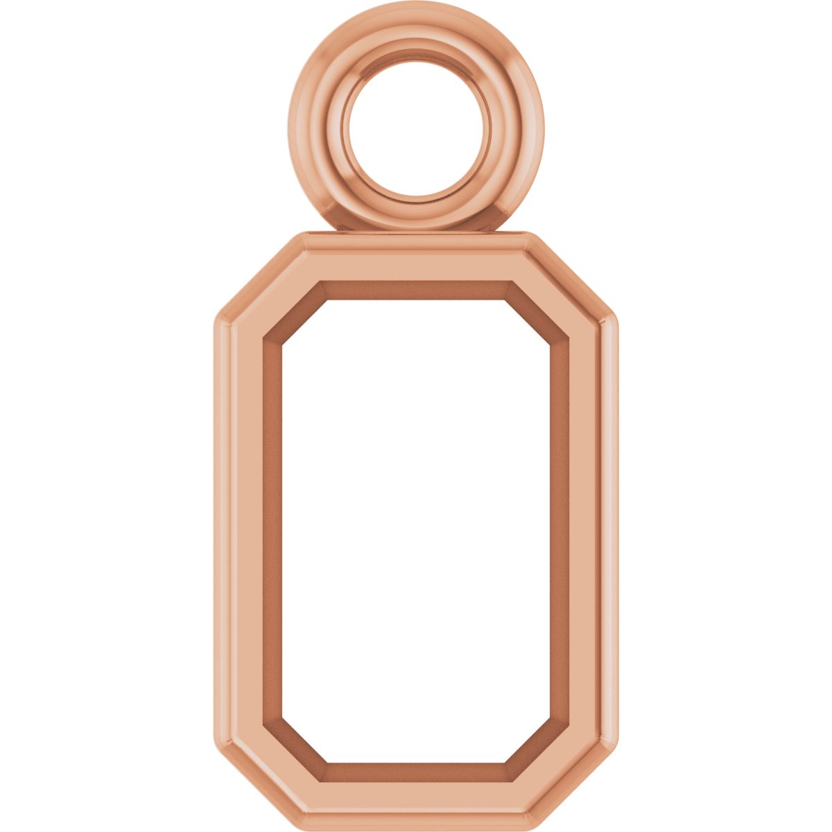 Bezel-Set Dangle