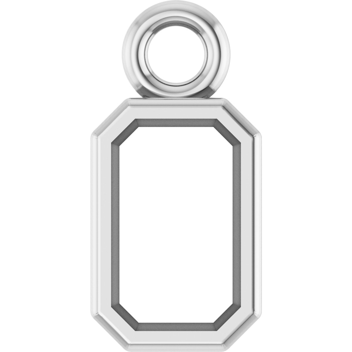 Bezel-Set Dangle
