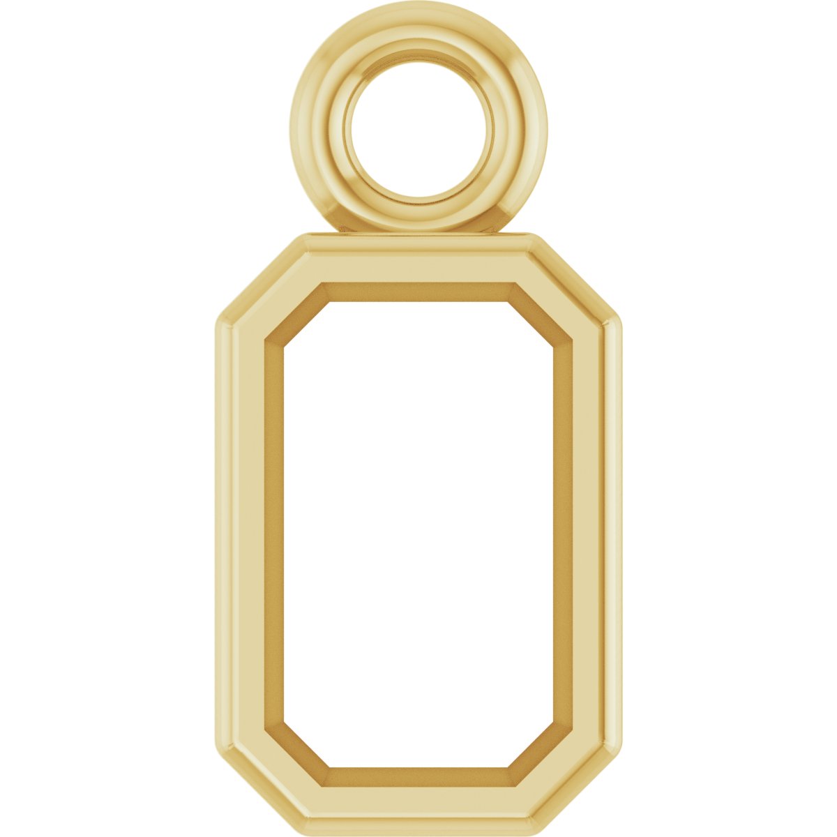 Bezel-Set Dangle