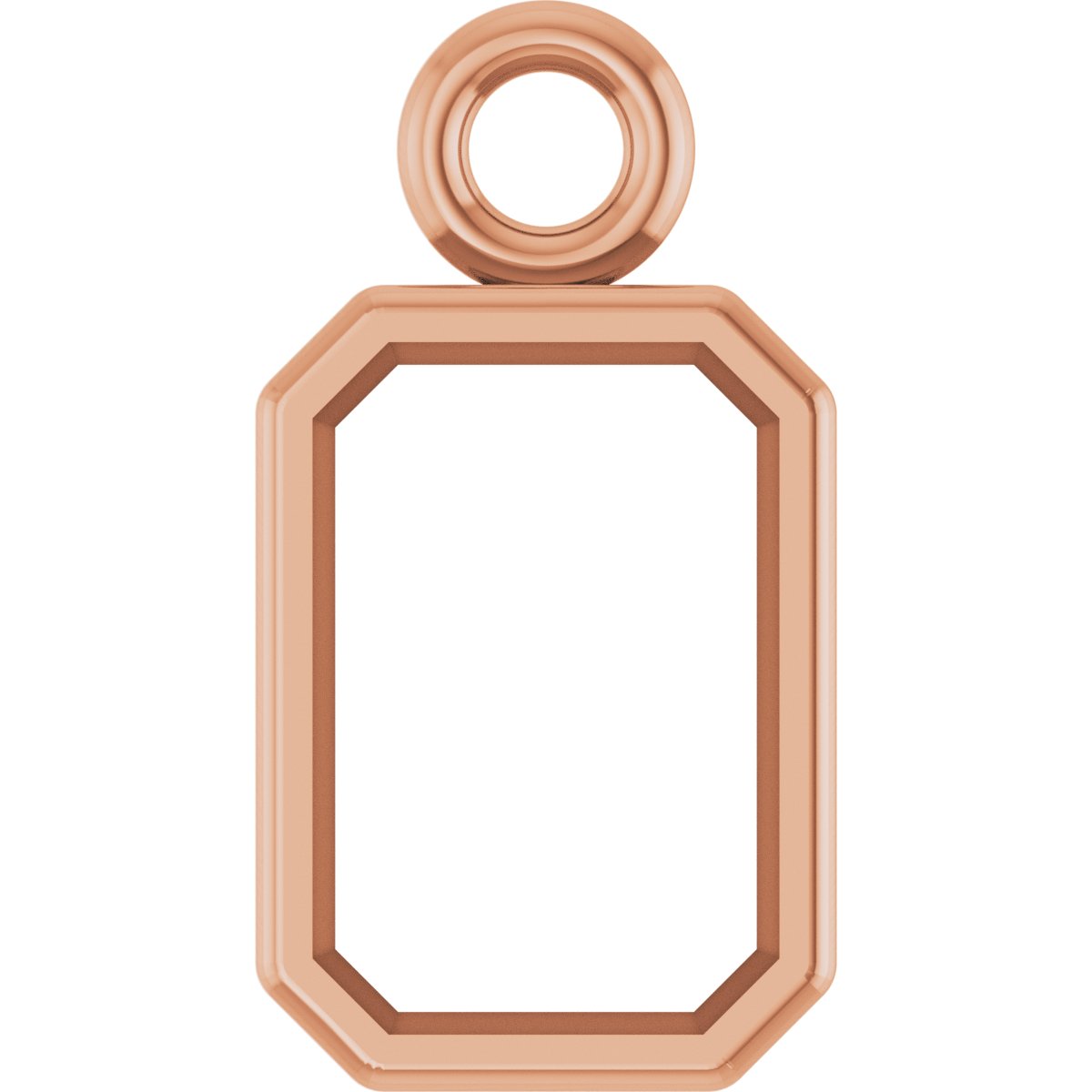 Bezel-Set Dangle