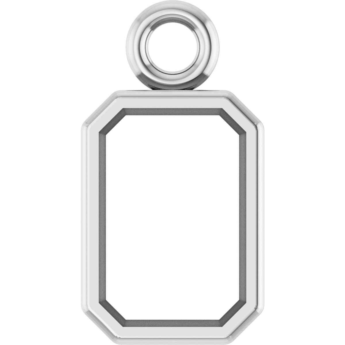 Bezel-Set Dangle