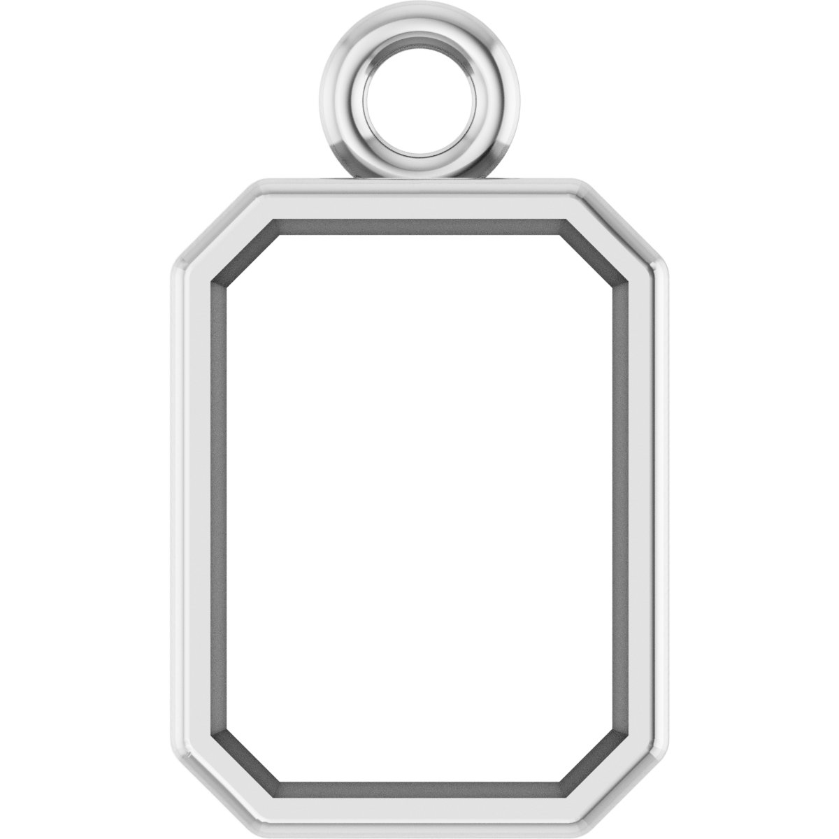 Bezel-Set Dangle