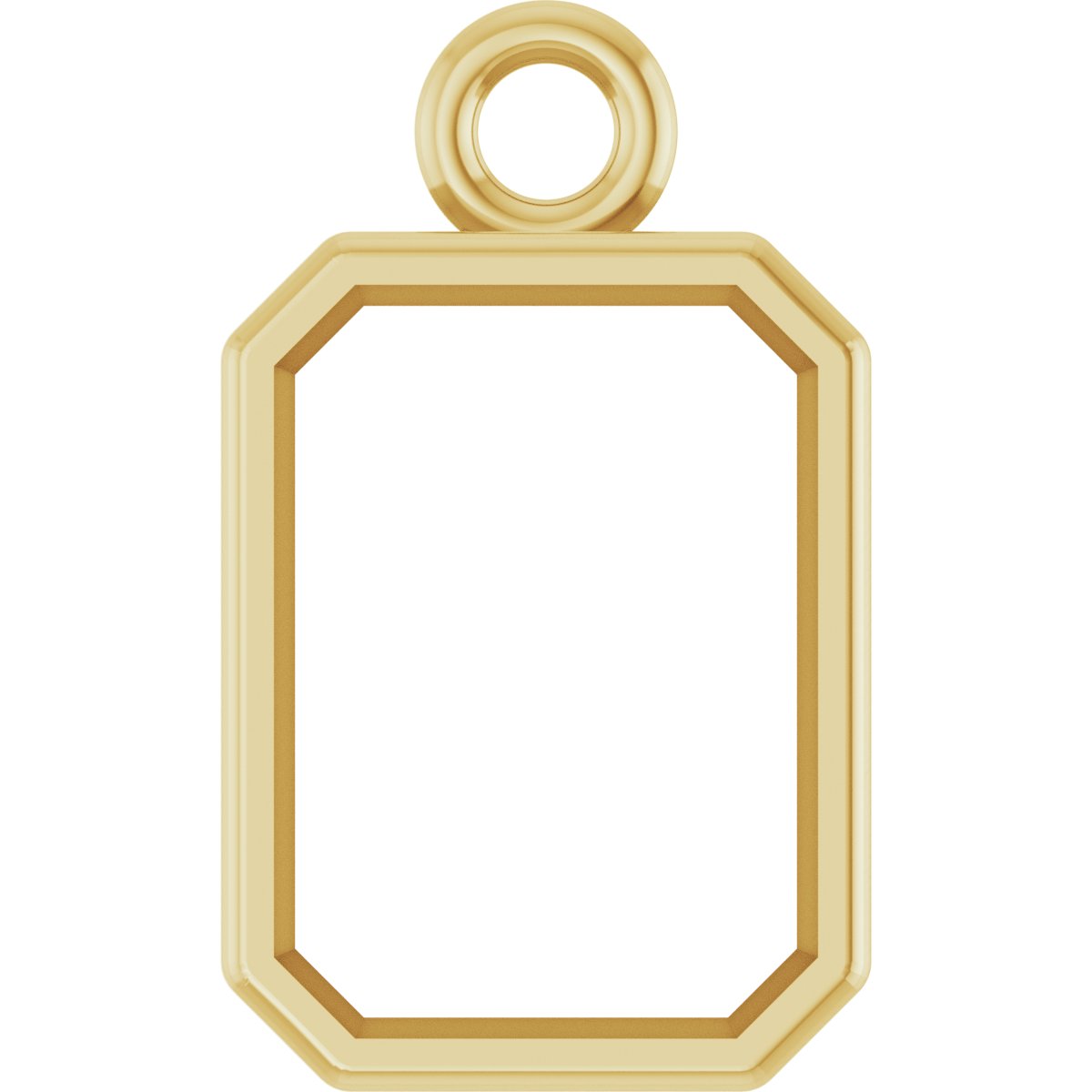 Bezel-Set Dangle
