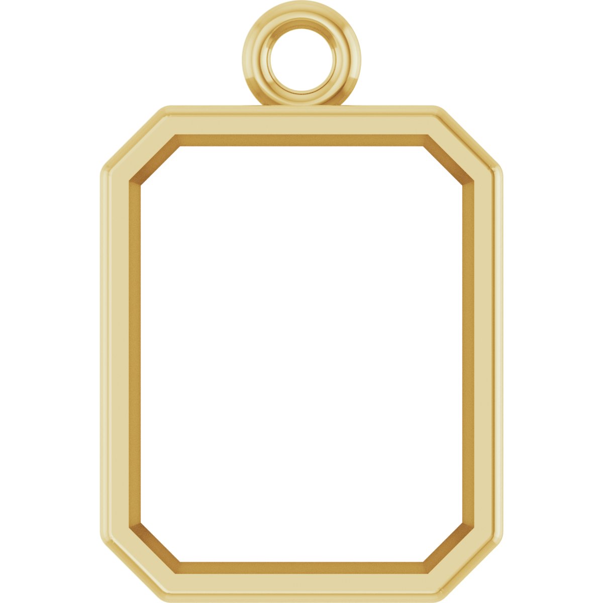 Bezel-Set Dangle