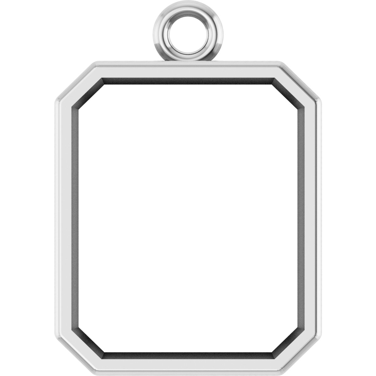 Bezel-Set Dangle