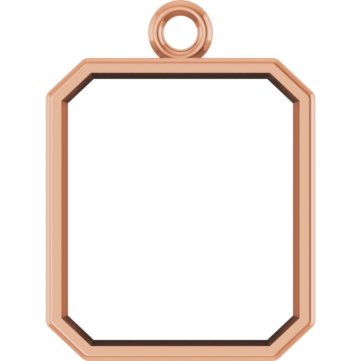 Bezel-Set Dangle
