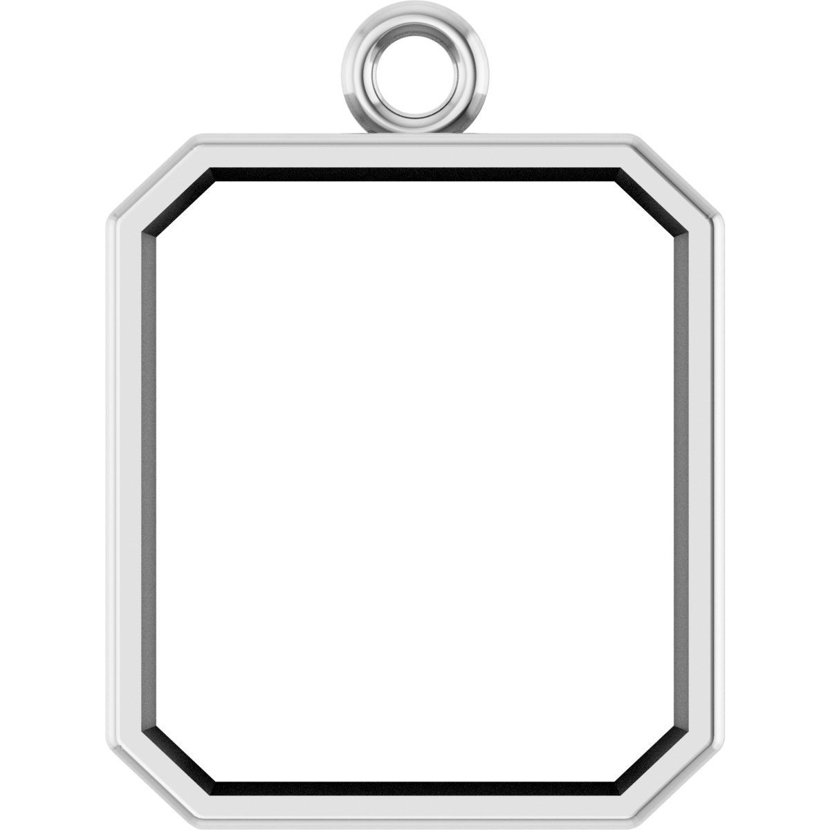 Bezel-Set Dangle