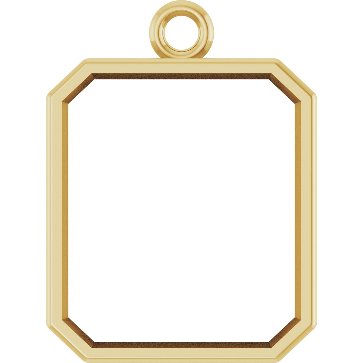Bezel-Set Dangle