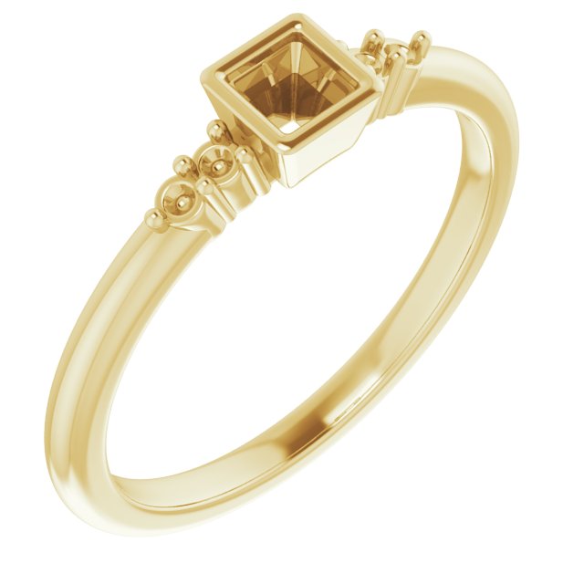 14k Yellow Gold