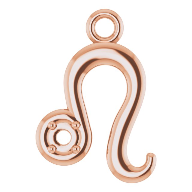 Accented Zodiac Dangle