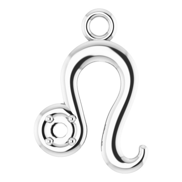 Accented Zodiac Dangle