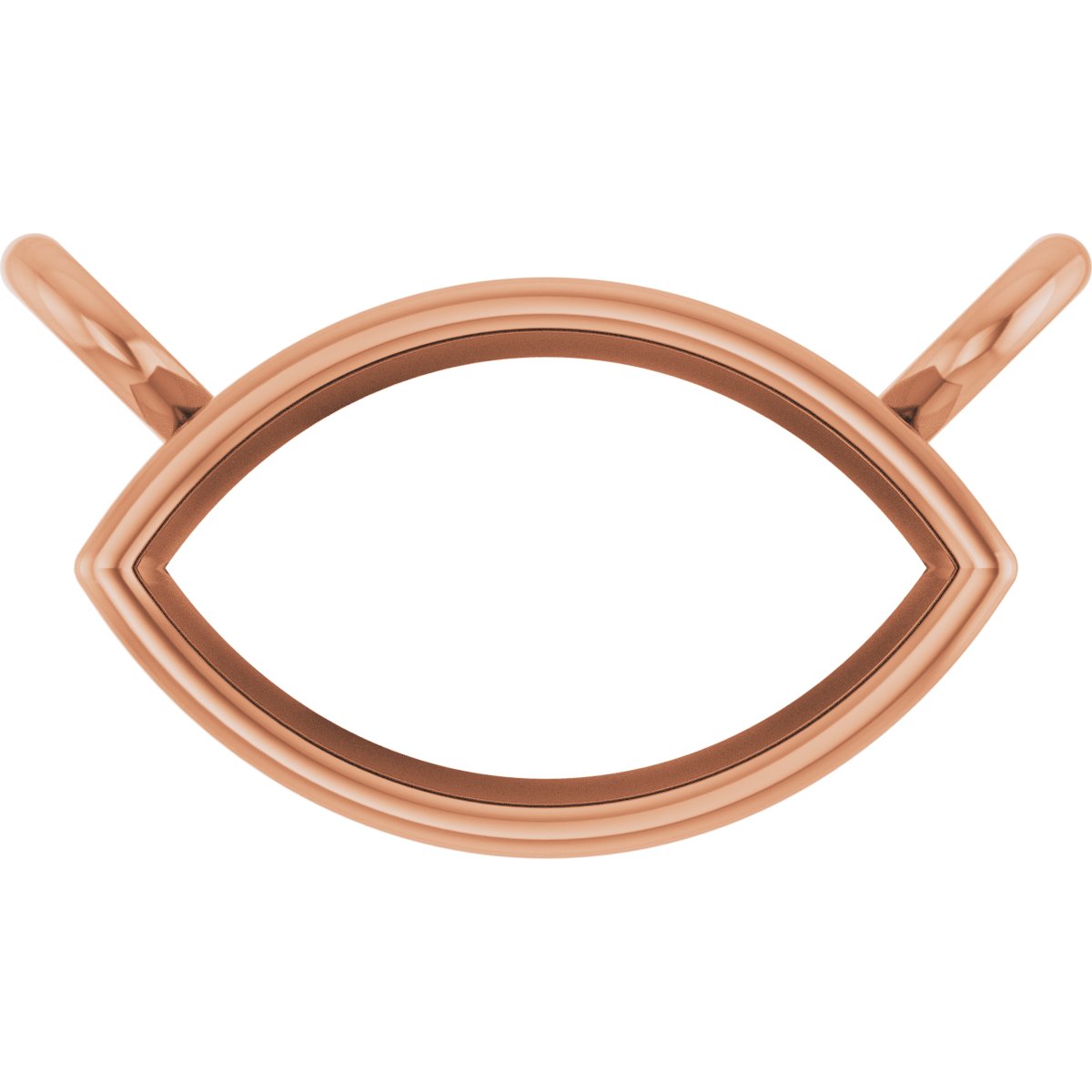 Bezel-Set Necklace Center