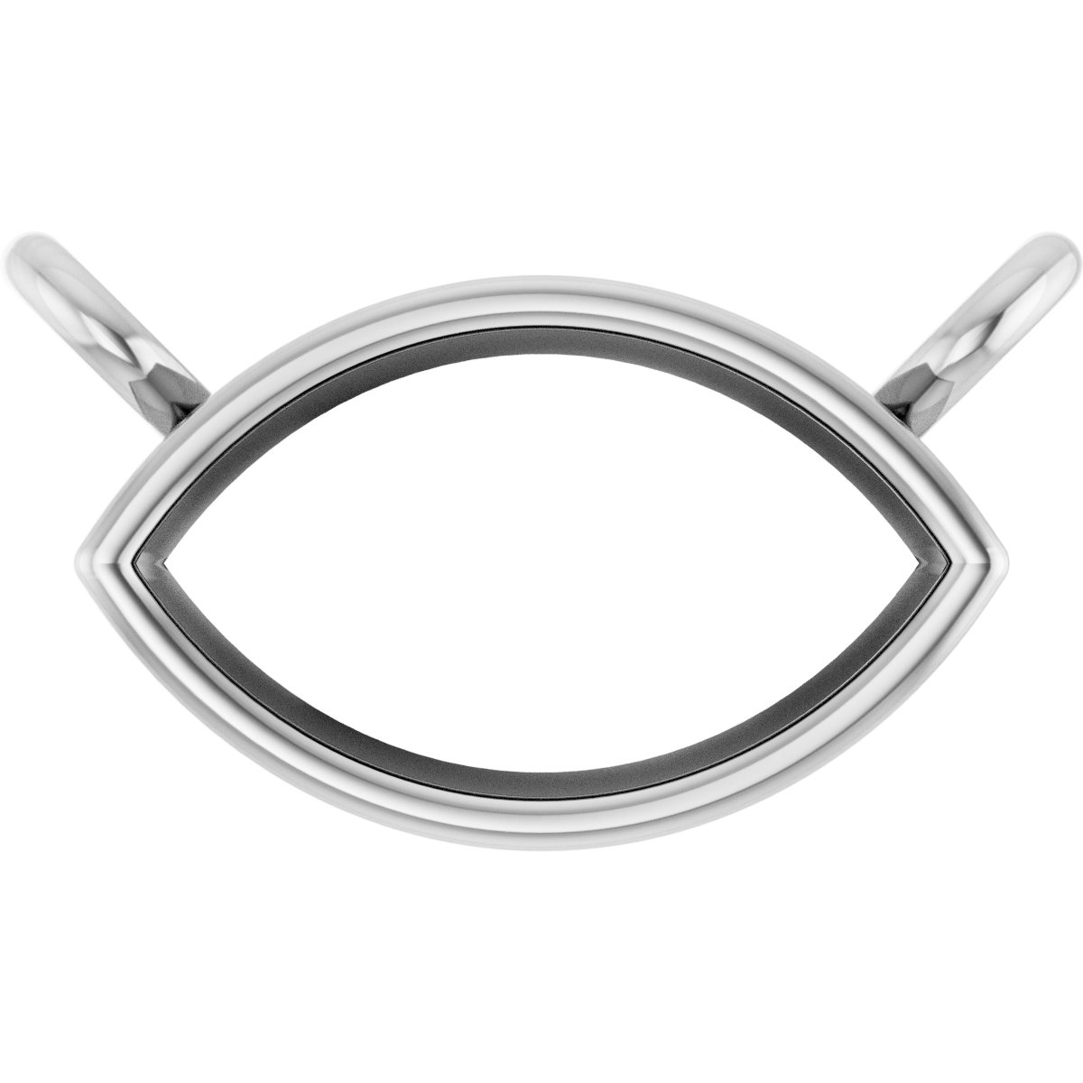 Bezel-Set Necklace Center