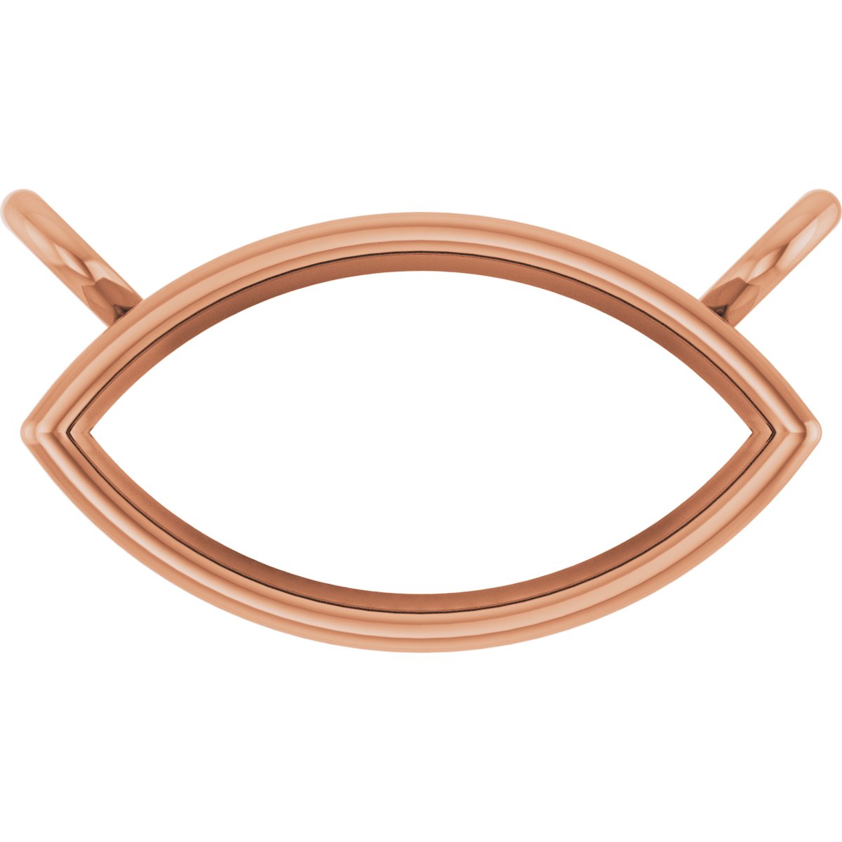 Bezel-Set Necklace Center
