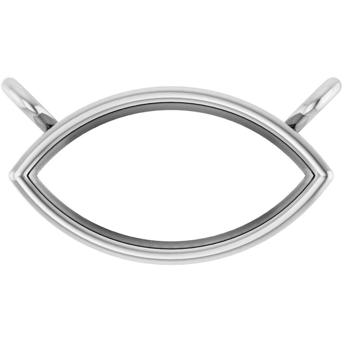 Bezel-Set Necklace Center